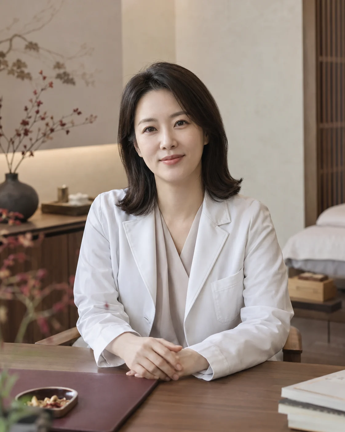 윤서연 · AI로 생성한 가상 인물 사진