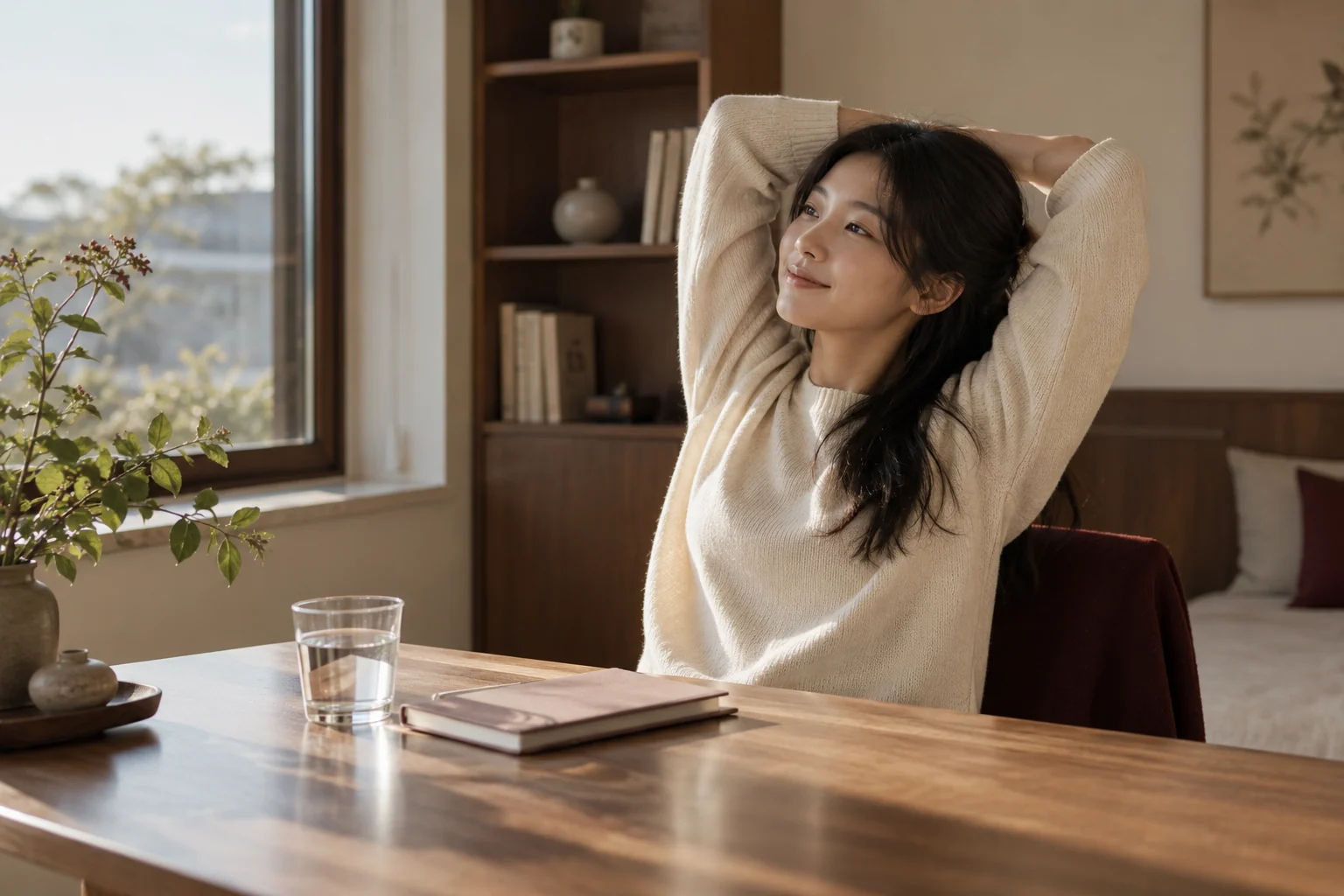공부하는 날의 컨디션 AI 콘셉트 이미지